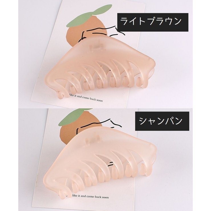 バンスクリップ ヘアクリップ レディース | PlusNao | 詳細画像16 