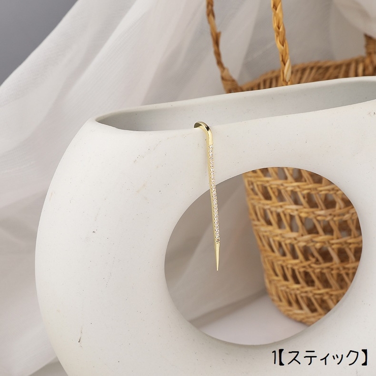 ピアス イヤーラップピアス 耳ラップ | PlusNao | 詳細画像12 