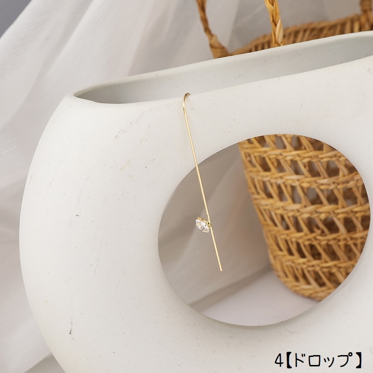 ピアス イヤーラップピアス 耳ラップ | PlusNao | 詳細画像15 