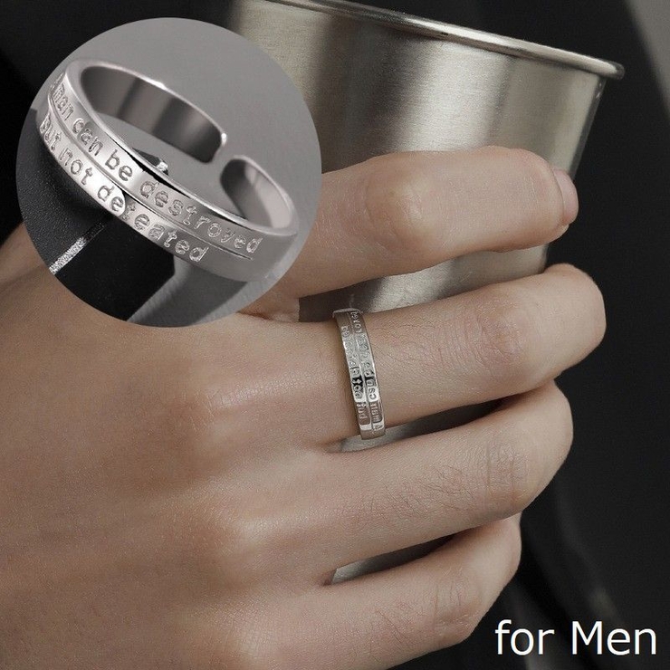 オープンリング 指輪 フリーサイズ | PlusNao | 詳細画像1 