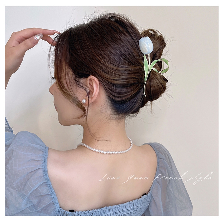 ヘアクリップ バンスクリップ レディース | PlusNao | 詳細画像7 