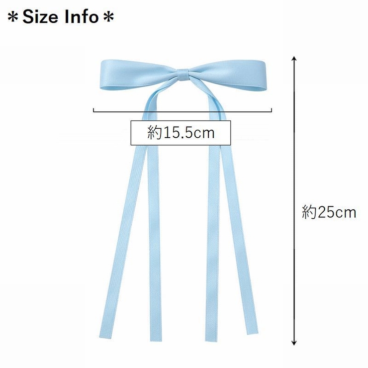 ヘアクリップ リボン ヘアアクセサリー | PlusNao | 詳細画像16 