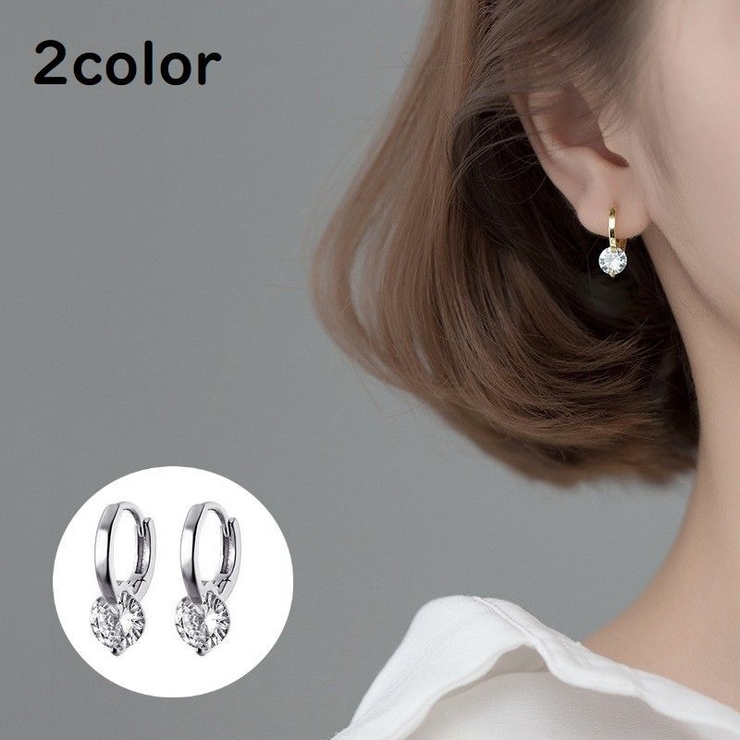 ピアス フープピアス レディース | PlusNao | 詳細画像1 