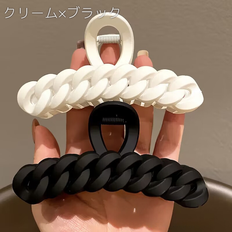 バンスクリップ ヘアクリップ 2色セット | PlusNao | 詳細画像16 