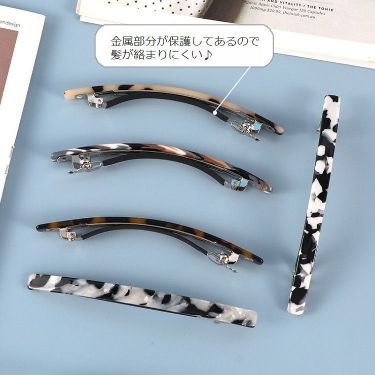 バレッタ ヘアアクセサリー レディース | PlusNao | 詳細画像3 