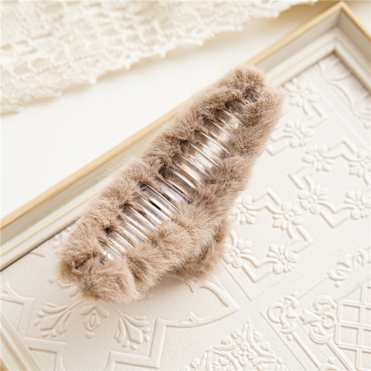 ヘアクリップ バンスクリップ ワニクリップ[品番：FQ000136428