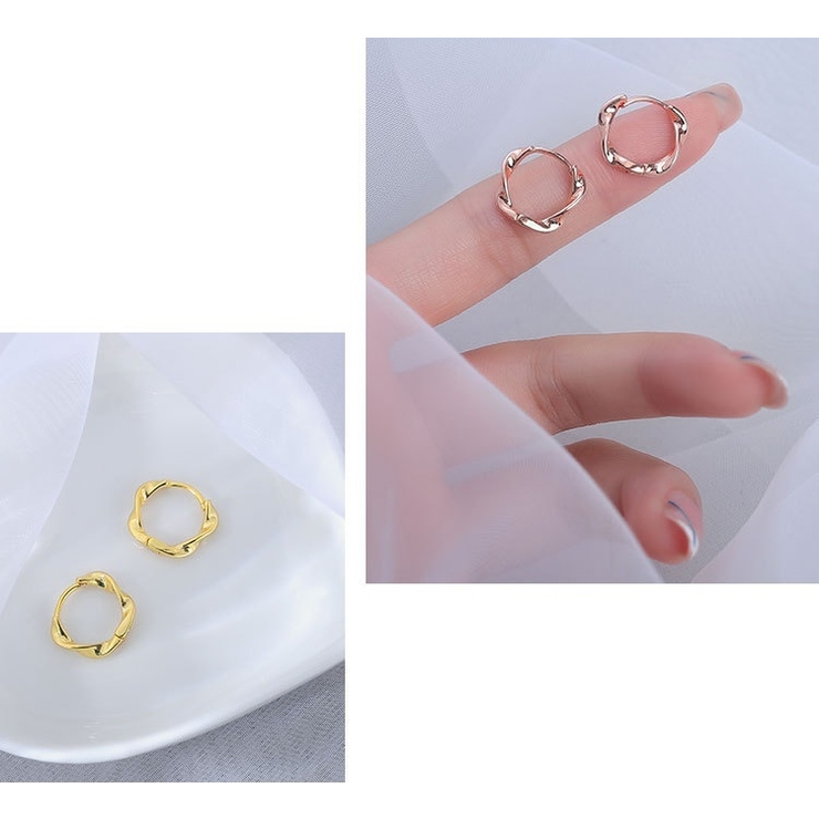 ピアス フープピアス リングピアス | PlusNao | 詳細画像10 