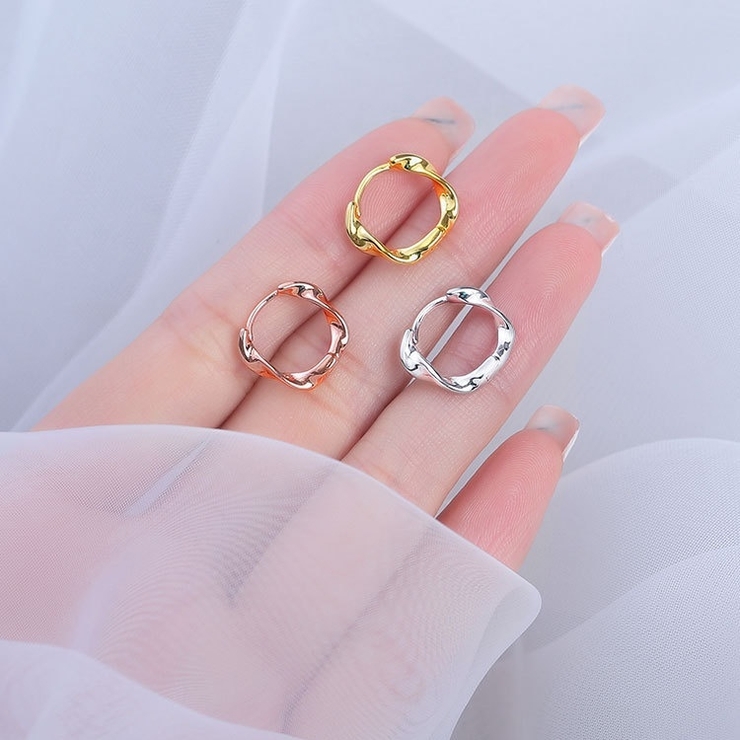 ピアス フープピアス リングピアス | PlusNao | 詳細画像7 