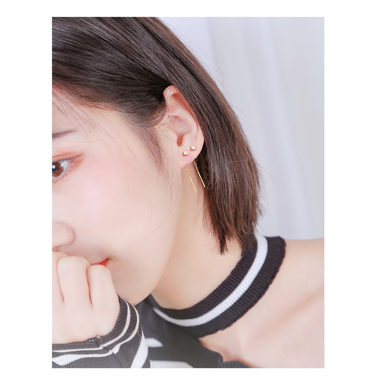 チェーンピアス アメリカンピアス アクセサリー | PlusNao | 詳細画像4 