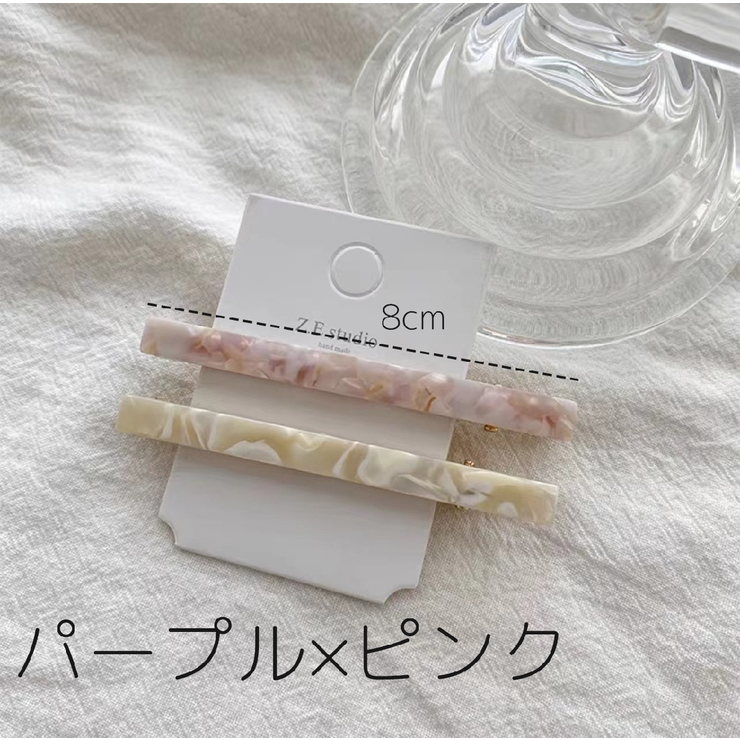 ヘアクリップ 2色セット レディース | PlusNao | 詳細画像10 