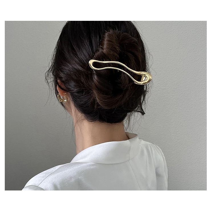 ヘアクリップ サイドバンスクリップ レディース | PlusNao | 詳細画像4 