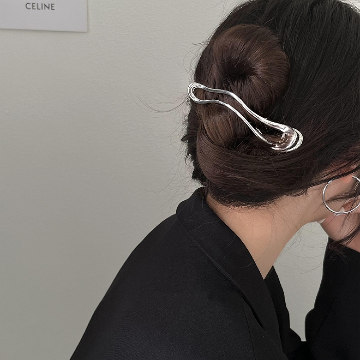 ヘアクリップ サイドバンスクリップ レディース | PlusNao | 詳細画像5 