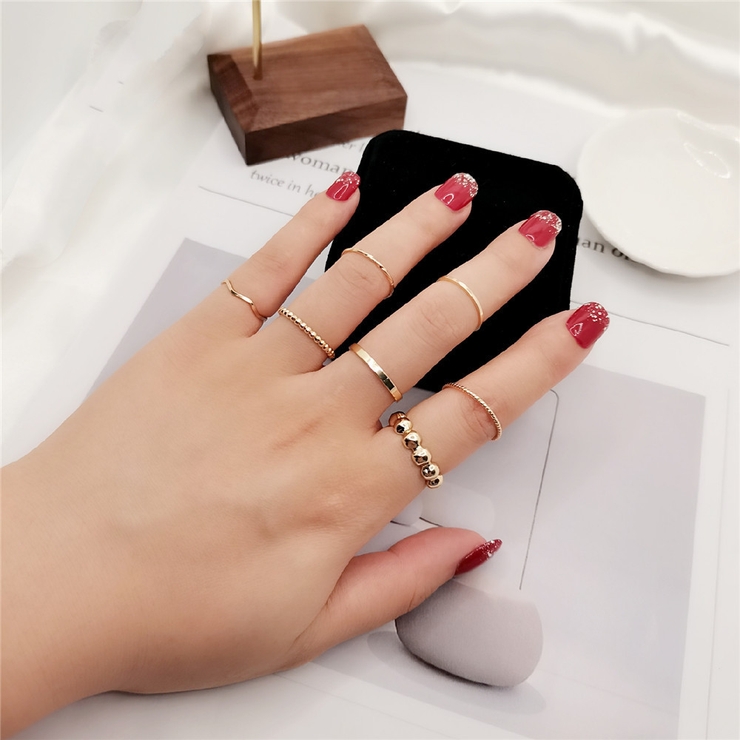 リング 指輪 7本セット | PlusNao | 詳細画像2 