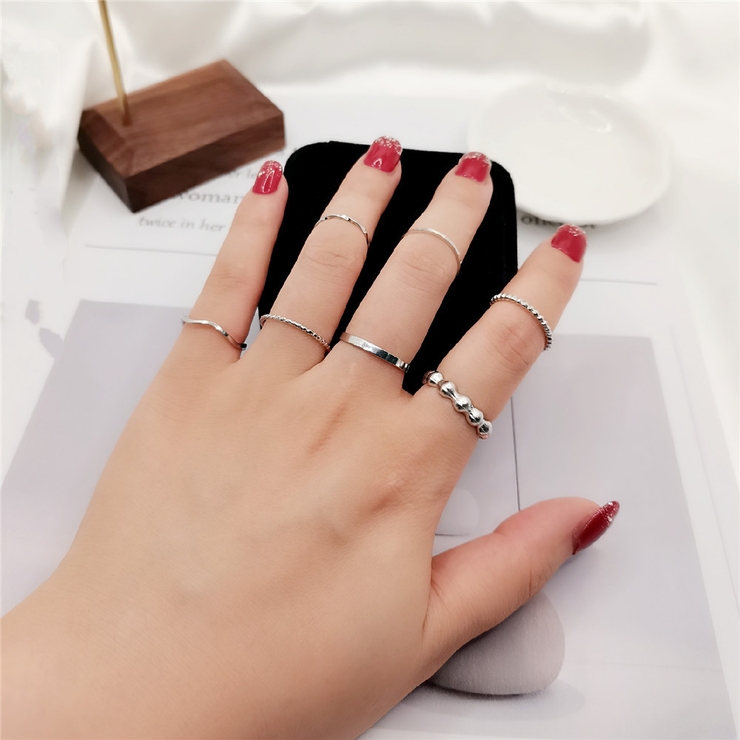 リング 指輪 7本セット | PlusNao | 詳細画像4 