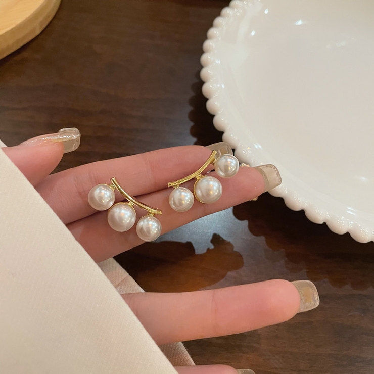 スタッドピアス キャッチピアス レディース | PlusNao | 詳細画像3 