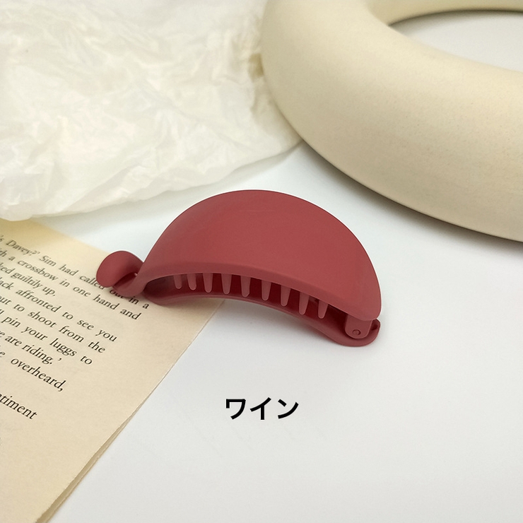 ヘアクリップ バナナクリップ ヘアアクセサリー | PlusNao | 詳細画像10 