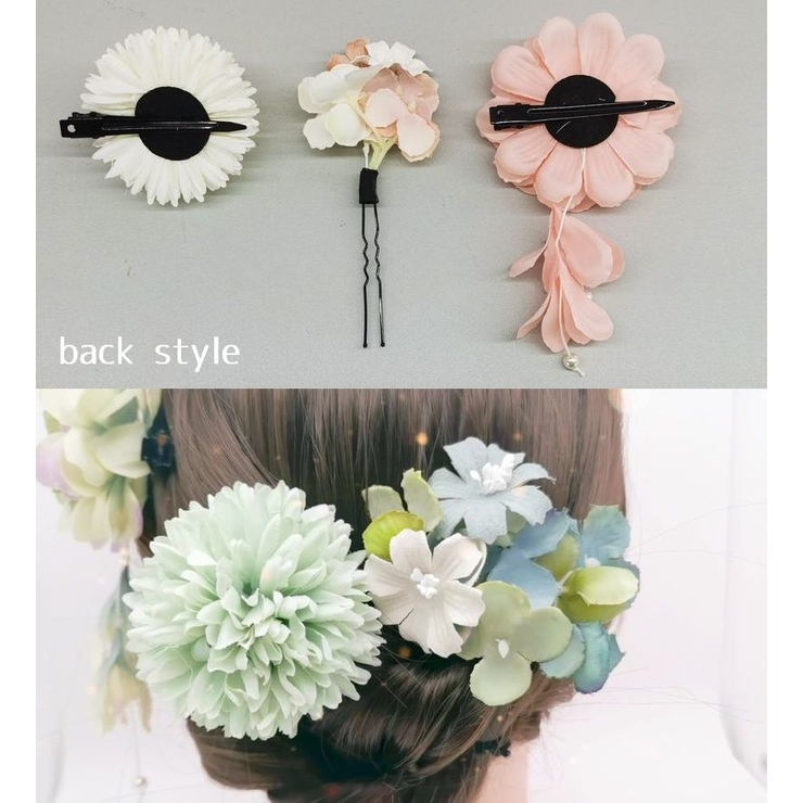 ヘアクリップ かんざし 3点セット | PlusNao | 詳細画像7 