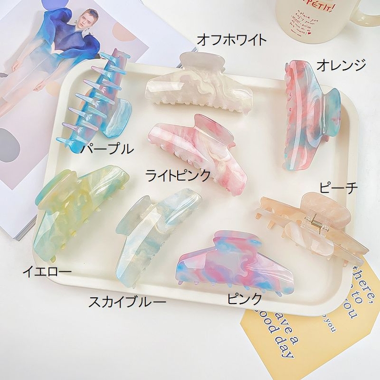 バンスクリップ ヘアクリップ ヘアアクセサリー | PlusNao | 詳細画像7 