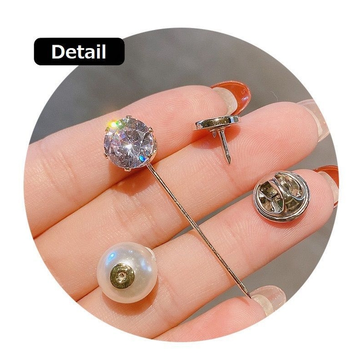 ブローチピン ピンブローチ カブトピン | PlusNao | 詳細画像13 