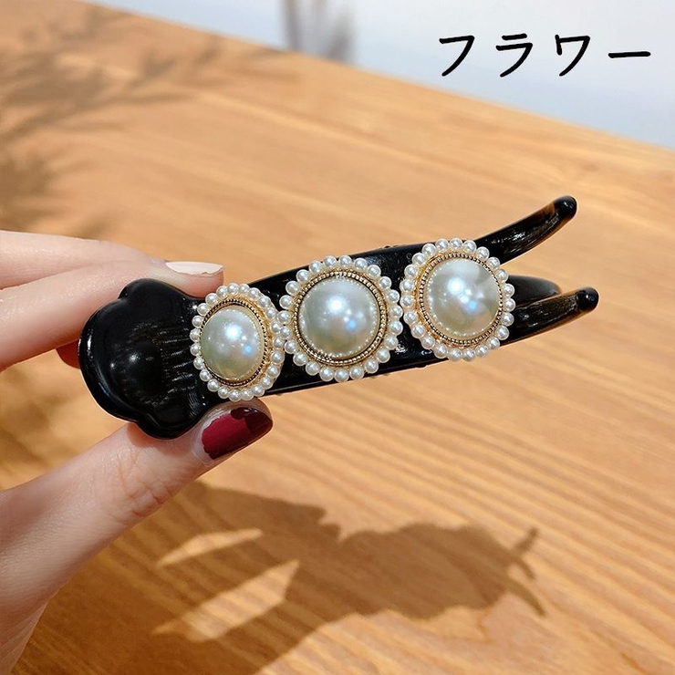 ヘアクリップ サイドバンスクリップ レディース | PlusNao | 詳細画像17 