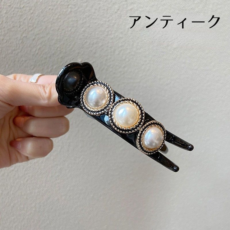 ヘアクリップ サイドバンスクリップ レディース | PlusNao | 詳細画像18 