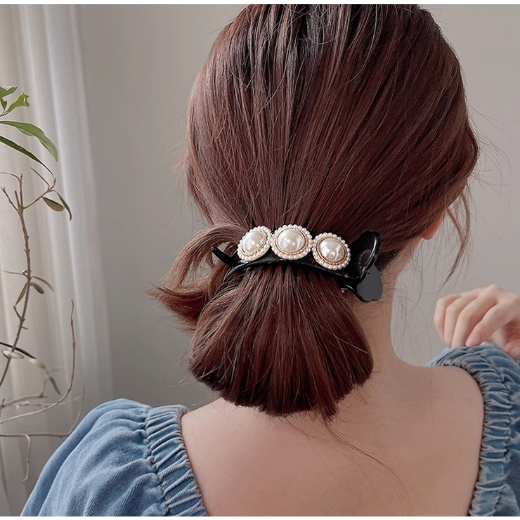 ヘアクリップ サイドバンスクリップ レディース | PlusNao | 詳細画像2 