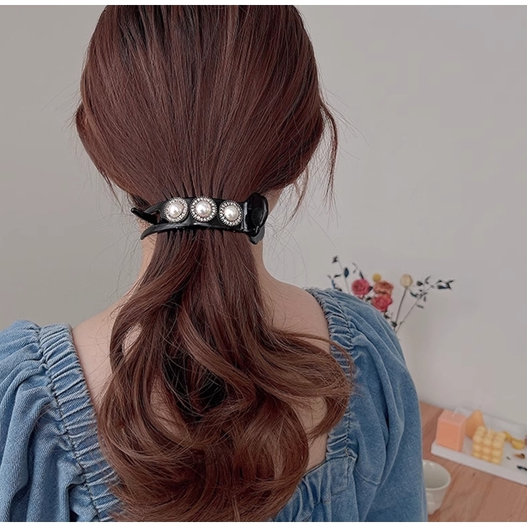 ヘアクリップ サイドバンスクリップ レディース | PlusNao | 詳細画像5 