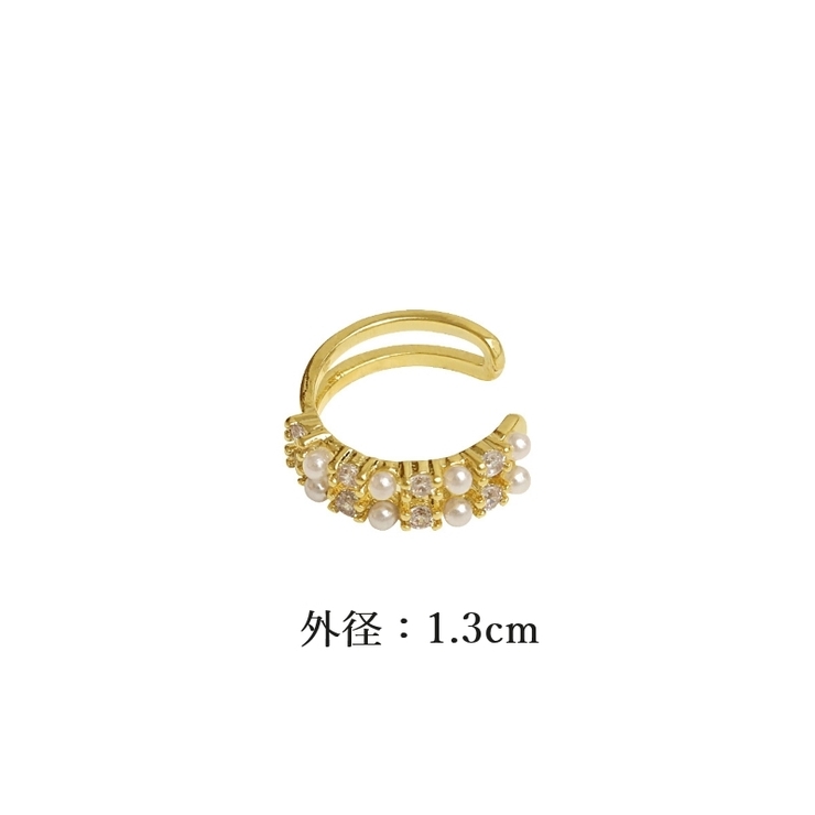 イヤーカフ 片耳用 ノンホール | PlusNao | 詳細画像9 