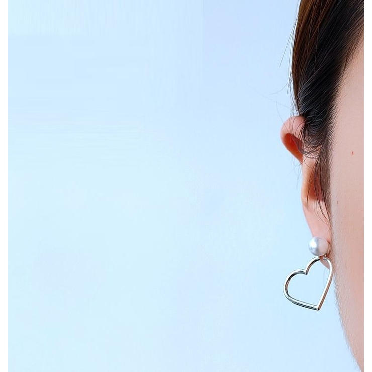 スタッドピアス アクセサリー 2way | PlusNao | 詳細画像2