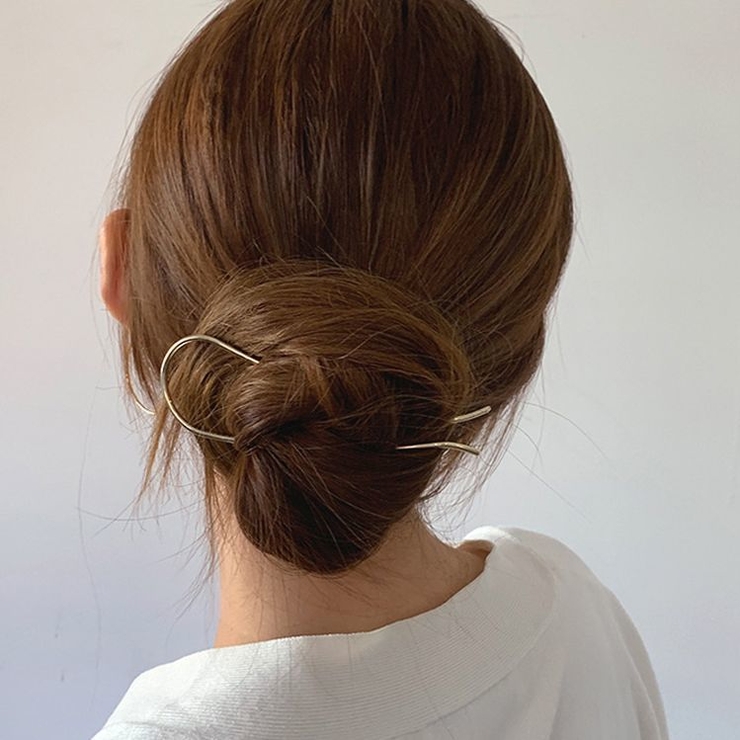 かんざし ヘアスティック U字[品番：FQ000151172]｜PlusNao