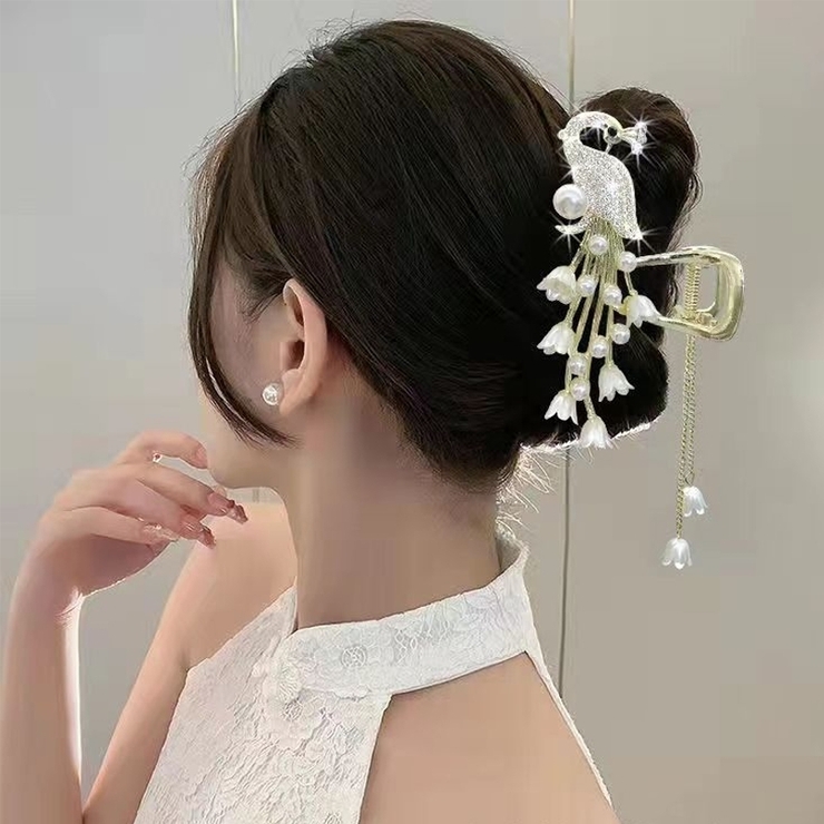 バンスクリップ ヘアクリップ ヘアアクセサリー | PlusNao | 詳細画像10 