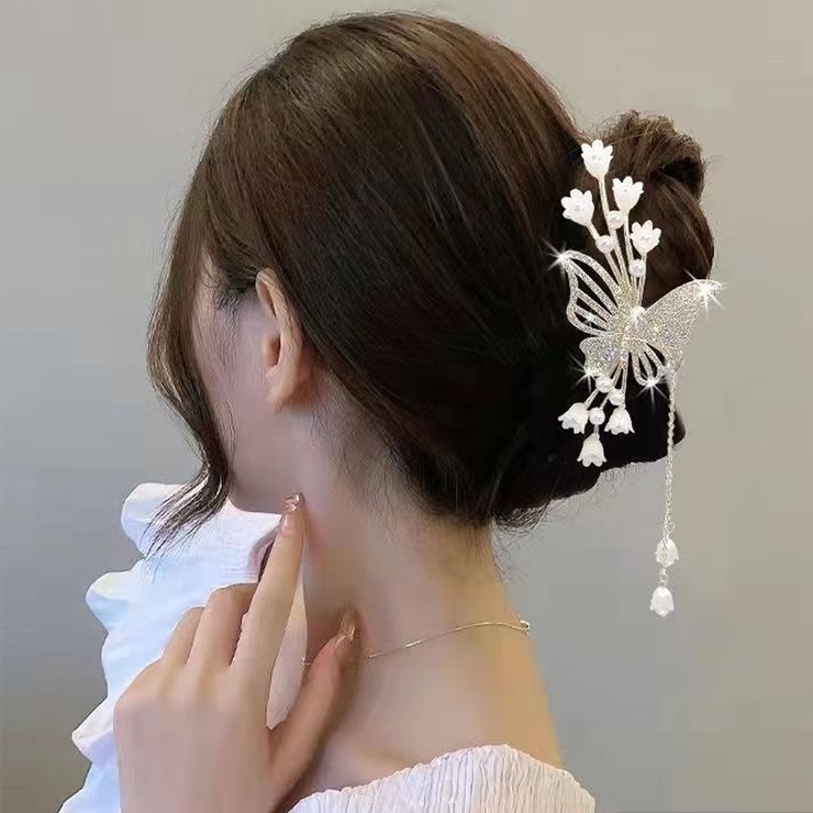 バンスクリップ ヘアクリップ ヘアアクセサリー | PlusNao | 詳細画像11 