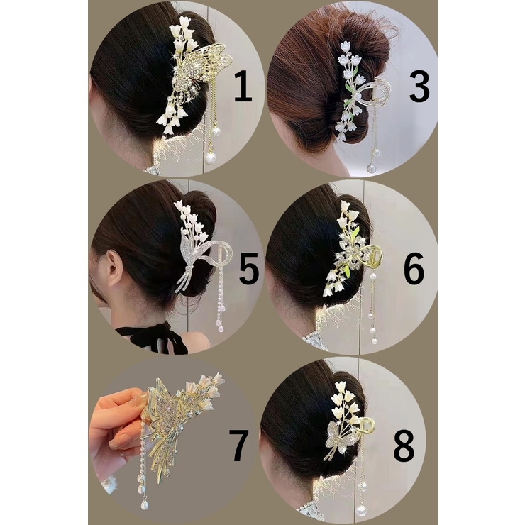 バンスクリップ ヘアクリップ ヘアアクセサリー | PlusNao | 詳細画像15 