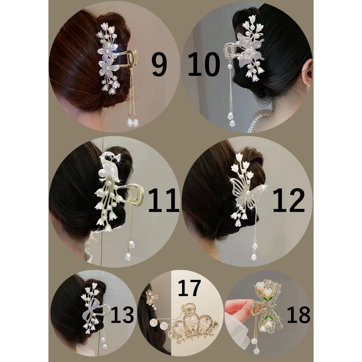 バンスクリップ ヘアクリップ ヘアアクセサリー | PlusNao | 詳細画像16 