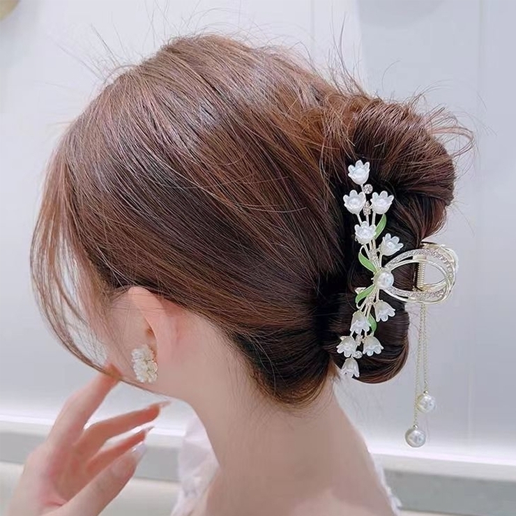 バンスクリップ ヘアクリップ ヘアアクセサリー | PlusNao | 詳細画像3 