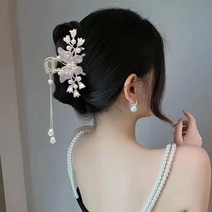 バンスクリップ ヘアクリップ ヘアアクセサリー | PlusNao | 詳細画像9 