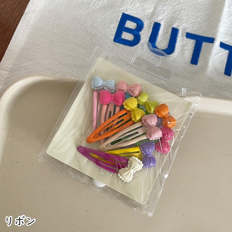 ヘアクリップ 10個セット 10色セット | PlusNao | 詳細画像10 