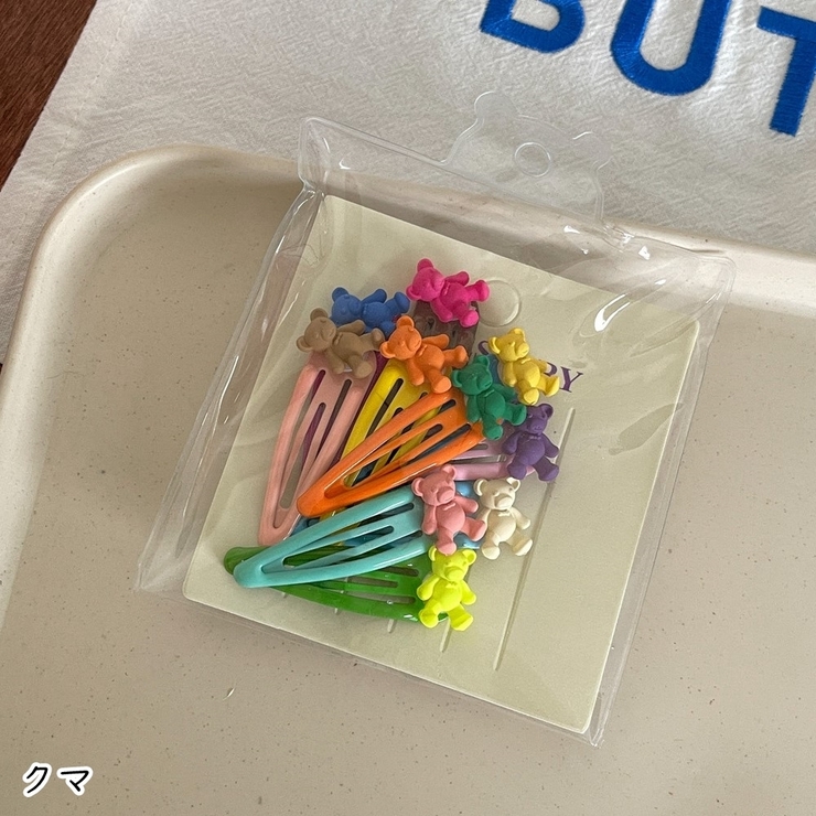 ヘアクリップ 10個セット 10色セット | PlusNao | 詳細画像11 
