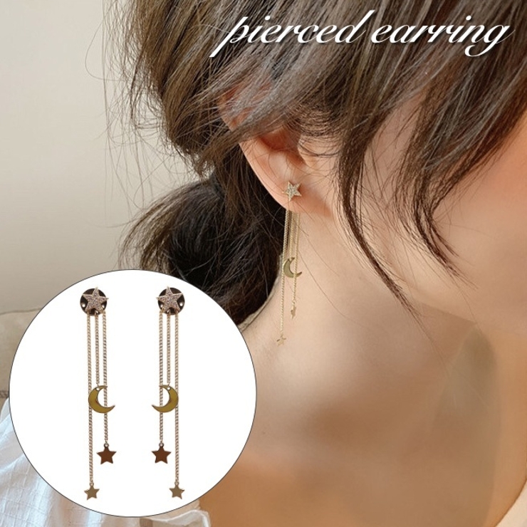 ピアス スタッドピアス バックキャッチピアス | PlusNao | 詳細画像1 