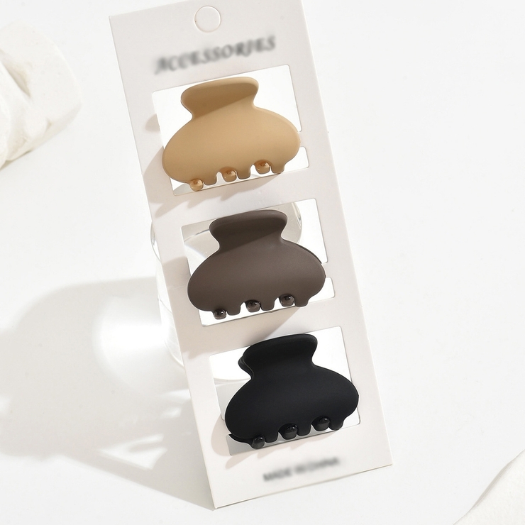 ヘアクリップ ミニヘアクリップ 3個セット | PlusNao | 詳細画像10 
