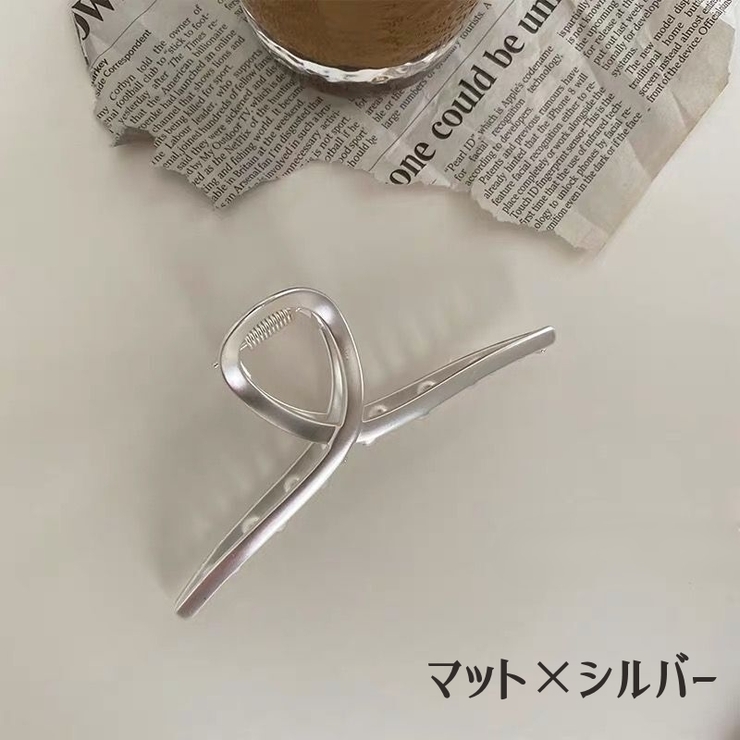 バンスクリップ ヘアクリップ ヘアアクセサリー | PlusNao | 詳細画像10 