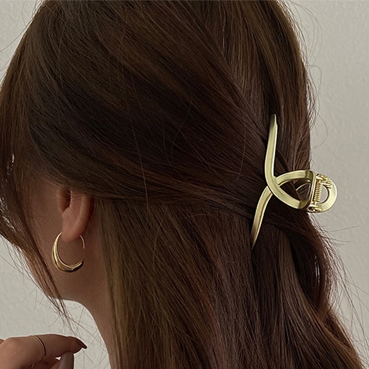 バンスクリップ ヘアクリップ ヘアアクセサリー | PlusNao | 詳細画像5 