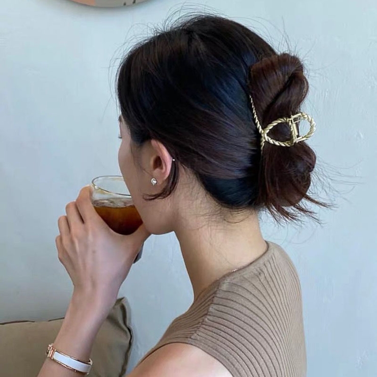 バンスクリップ ヘアクリップ ヘアアクセサリー | PlusNao | 詳細画像6 