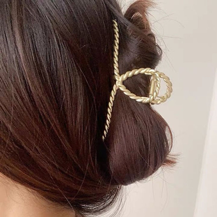 バンスクリップ ヘアクリップ ヘアアクセサリー | PlusNao | 詳細画像7 