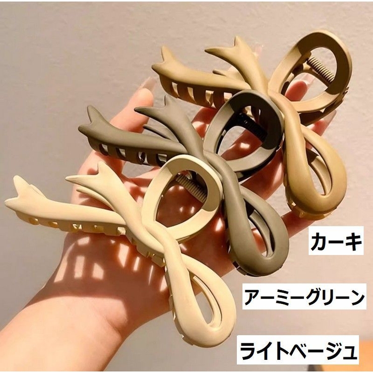 ヘアクリップ バンスクリップ 髪留め | PlusNao | 詳細画像11 
