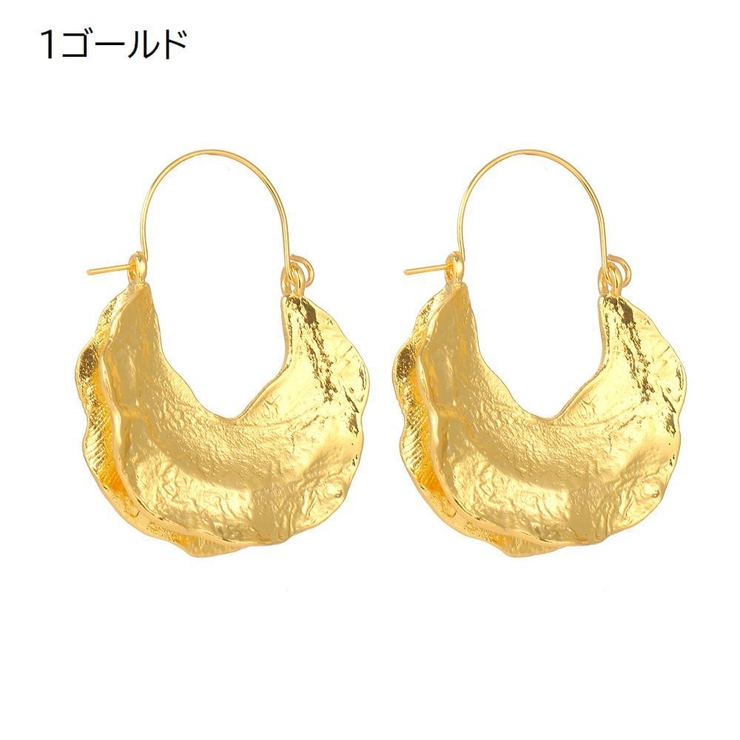 フープピアス リングピアス アクセサリー | PlusNao | 詳細画像9 