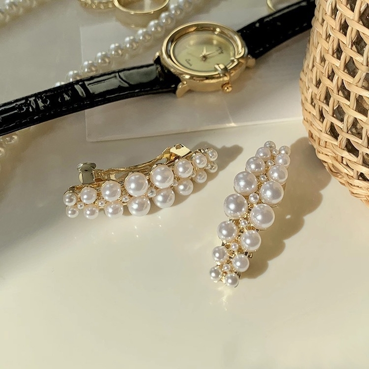 バレッタ 2個セット ヘアアクセサリー | PlusNao | 詳細画像13 