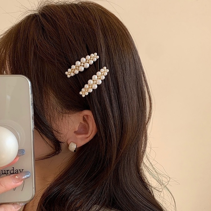 バレッタ 2個セット ヘアアクセサリー | PlusNao | 詳細画像5 