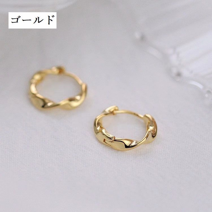 リングピアス フープピアス レディース | PlusNao | 詳細画像13 