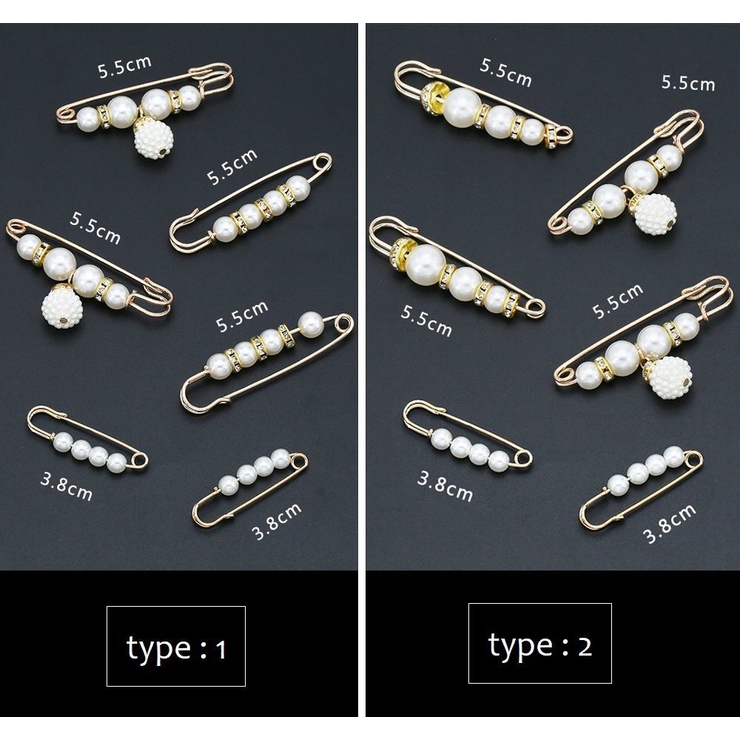 ブローチピン ウエスト調節ピン 6本セット | PlusNao | 詳細画像2 